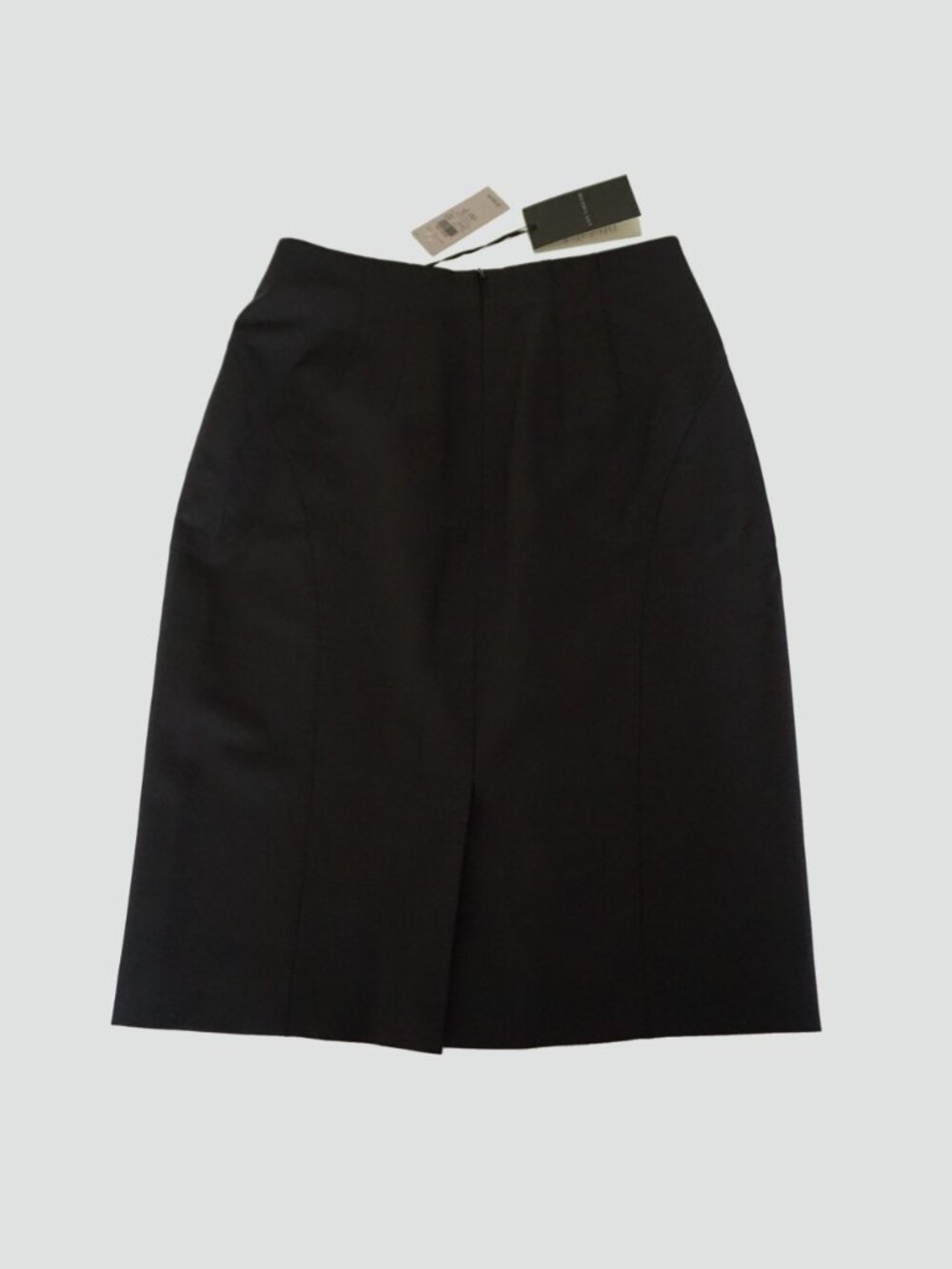 NWT Ann Taylor Black Tropical Wool Pencil Skirt Petite 00P Career Office - Picture 3 of 6